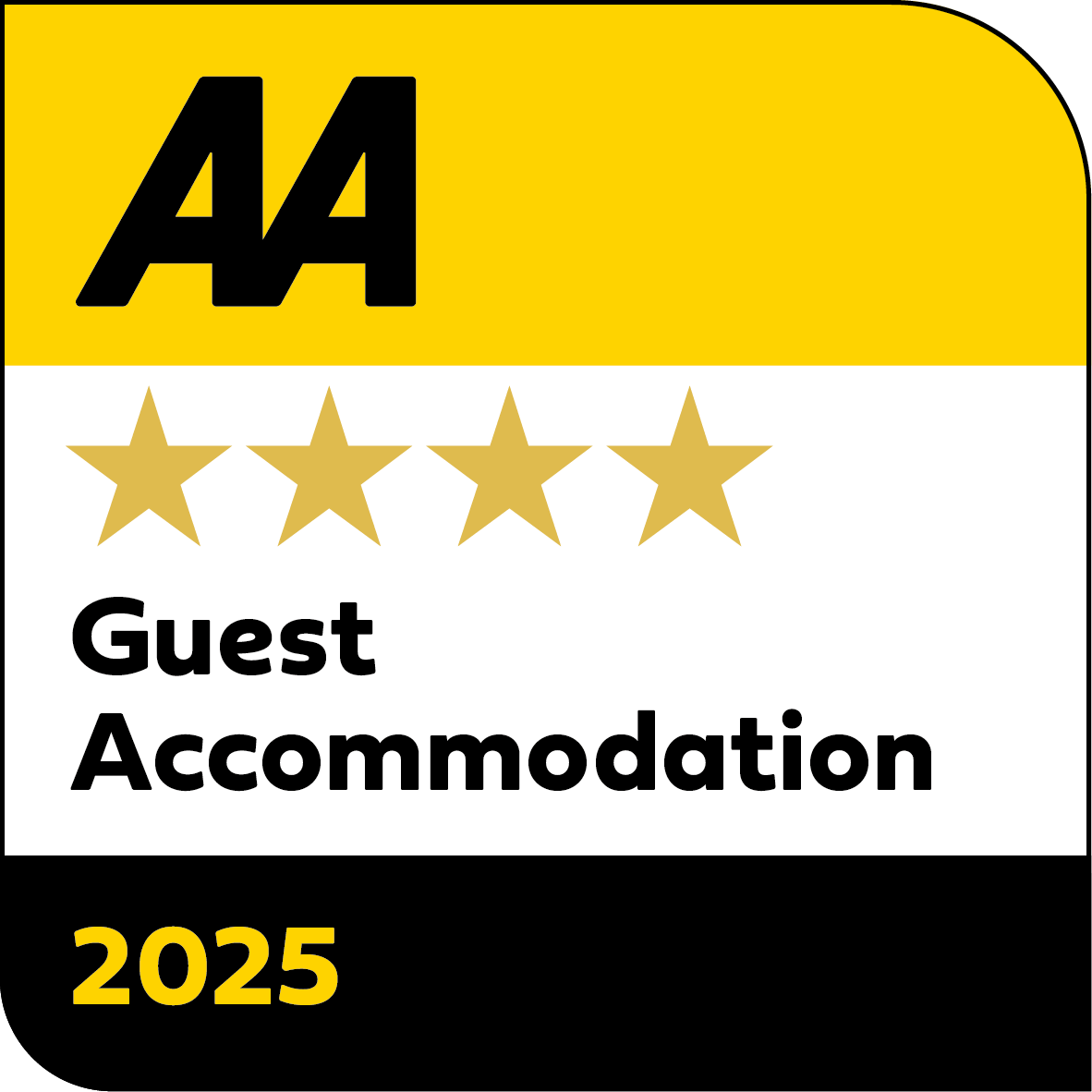 AA Guest Accommodation 2025 Award