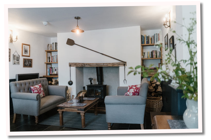 Lounge at Bridge House Bampton